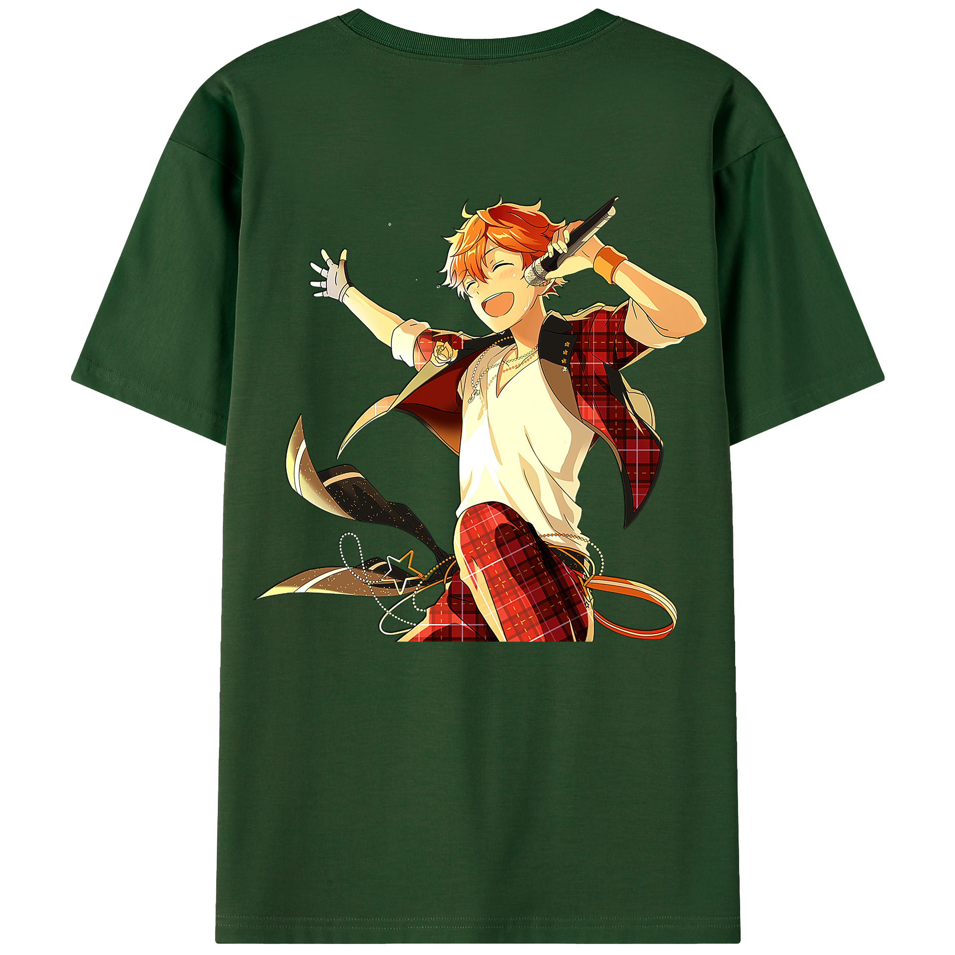 （画像用） あんさんぶるスターズ! Ensemble Stars 綿100％半袖Tシャツ（背面プリント）